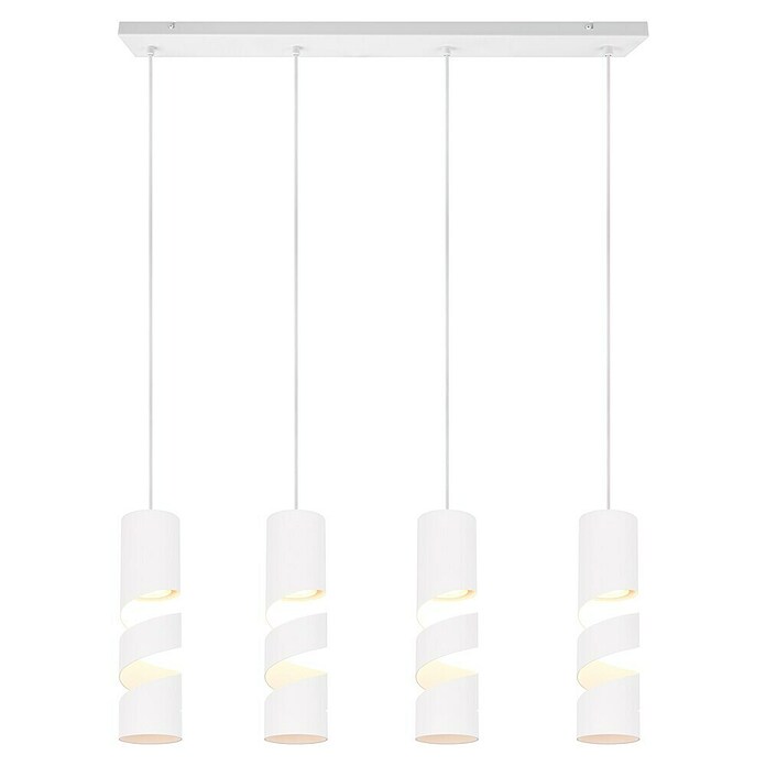 Trio Lighting Stream Lámpara colgante (10 W, L x An x Al: 9 x 80 x 150 cm, Blanco, GU10) | BAUHAUS