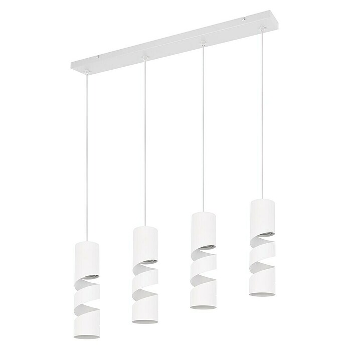 Trio Lighting Stream Lámpara colgante (10 W, L x An x Al: 9 x 80 x 150 cm, Blanco, GU10) | BAUHAUS