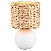 Lámpara de sobremesa redonda Vina (40 W, Ø x Al: 18 x 29 cm, Marrón, E27) | BAUHAUS