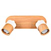 Trio Lighting Aruni Regleta (Blanco/Marrón, GU10, 2 ud.) | BAUHAUS