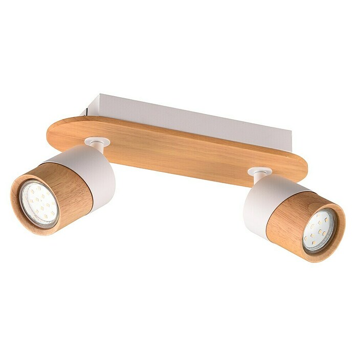 Trio Lighting Aruni Regleta (Blanco/Marrón, GU10, 2 ud.) | BAUHAUS