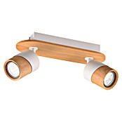 Trio Lighting Aruni Regleta (Blanco/Marrón, GU10, 2 ud.) | BAUHAUS