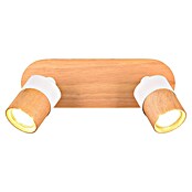 Trio Lighting Aruni Regleta (Blanco/Marrón, GU10, 2 ud.) | BAUHAUS