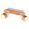 Trio Lighting Aruni Regleta (Blanco/Marrón, GU10, 2 ud.) | BAUHAUS