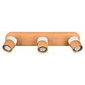 Trio Lighting Aruni Regleta (10 W, Blanco/Madera, GU10, 3 ud.) | BAUHAUS