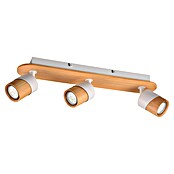 Trio Lighting Aruni Regleta (10 W, Blanco/Madera, GU10, 3 ud.) | BAUHAUS