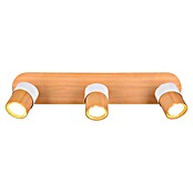 Trio Lighting Aruni Regleta (10 W, Blanco/Madera, GU10, 3 ud.) | BAUHAUS