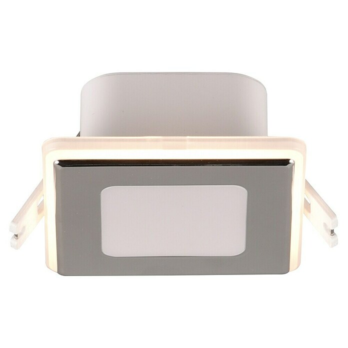 Trio Lighting Foco empotrable Nimbus (Cromo, L x An x Al: 8 x 8 x 3 cm, Blanco cálido) | BAUHAUS