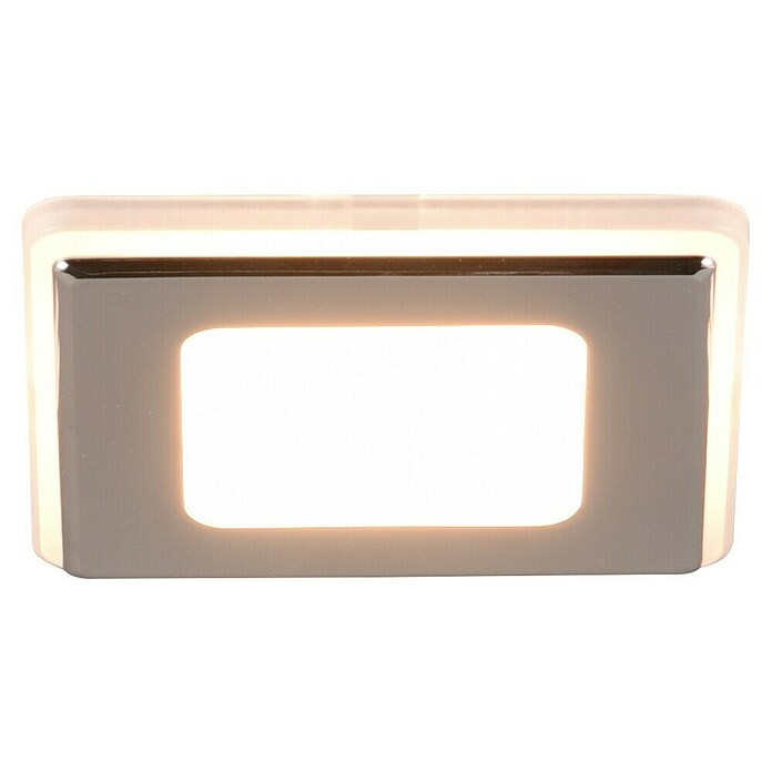 Trio Lighting Foco empotrable Nimbus (Cromo, L x An x Al: 8 x 8 x 3 cm, Blanco cálido) | BAUHAUS