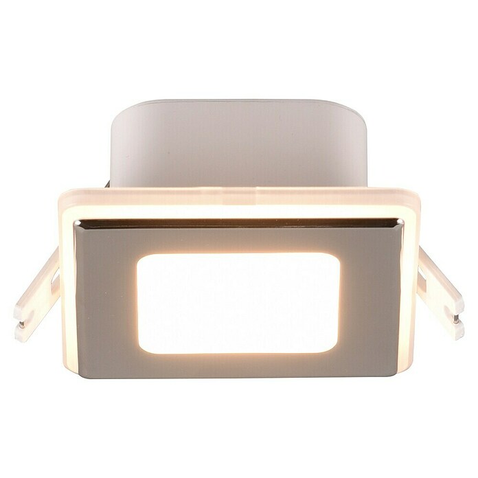 Trio Lighting Foco empotrable Nimbus (Cromo, L x An x Al: 8 x 8 x 3 cm, Blanco cálido) | BAUHAUS