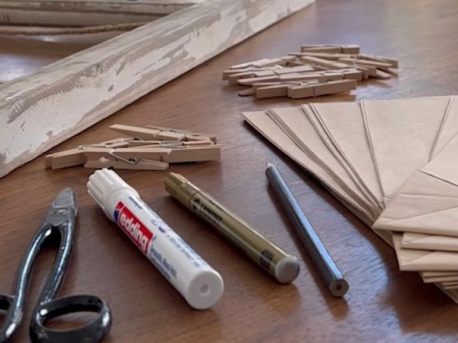 DIY Adventkalender Material