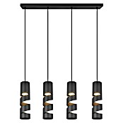 Trio Lighting Stream Lámpara colgante (40 W, L x An x Al: 9 x 80 x 150 cm, Negro, GU10) | BAUHAUS