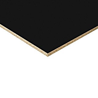 Spanplatte (Schwarz, 280 cm x 207 cm x 19 mm)