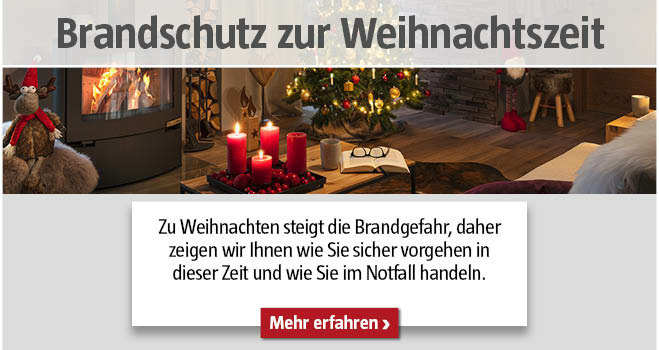 Brandschutz zur Weihnachtszeit