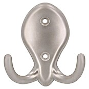 Siro Garderobna kuka  (D x Š x V: 77 x 71 x 32 mm, Broj kuka: 2 Kom., Srebrna, Čelik) | BAUHAUS