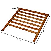 Dobar Rankhilfe (5 x 78 cm, Holz, Braun) | BAUHAUS