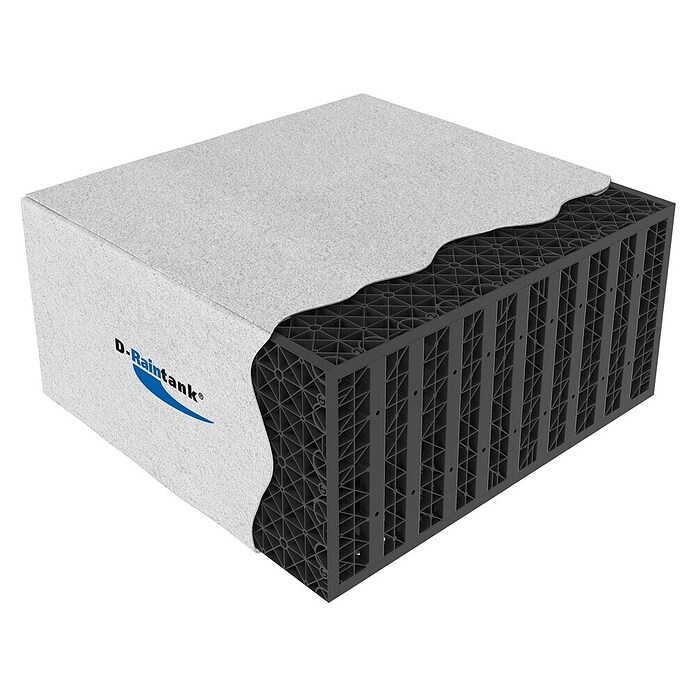 FunkeGruppe Versickerungsanlage D-Raintank (Volumen: 272 l, Max. Anwendungsfläche: 10 m²) | BAUHAUS