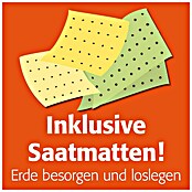 Juwel Hochbeet Timber Set mit Bewässerung & Saatmatten (130 x 60 x 60 cm, Kunststoff, Grau) | BAUHAUS