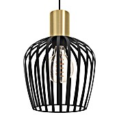Eglo Lámpara colgante redonda Empoli (40 W, Ø x Al: 20 x 110 cm, Negro, E27) | BAUHAUS