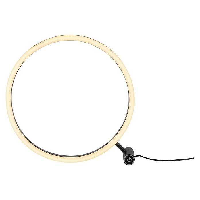 Just Light Led-tafellamp (13,5 W, Ø x h: 28,5 x 28,5 cm, Antraciet, Warm wit) | BAUHAUS