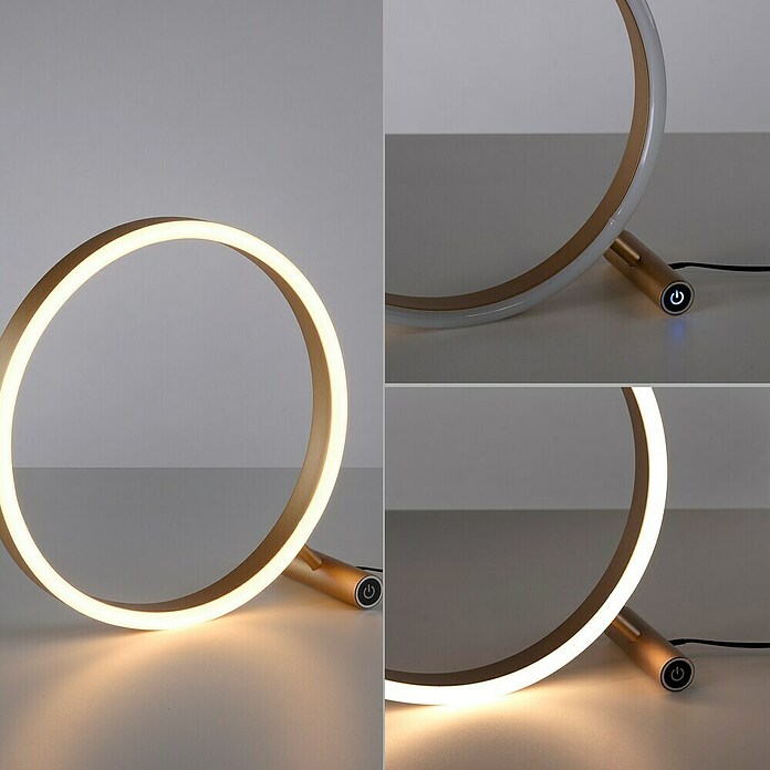 Just Light LED namizna svetilka  (Do x Š x V: 285 x 100 x 280 mm, Toplo bela) | 3017 - Tischleuchte | CACJ - Tischleuchte | CAC - Indoorleuchten | CA - Beleuchtung | C - Elektro | BAUHAUS