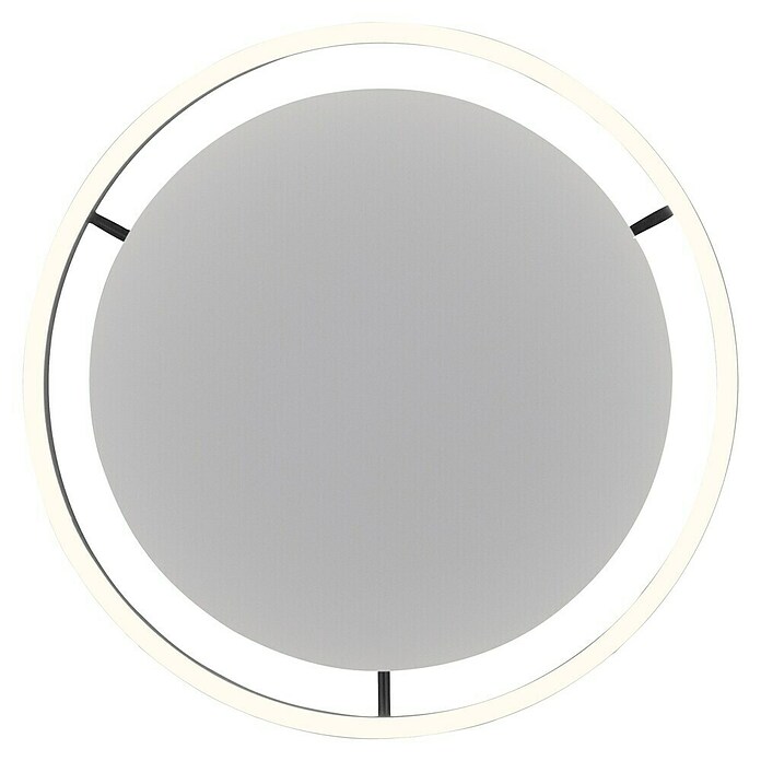 Just Light Ritus Plafón LED redondo (L x An x Al: 39,3 x 39,3 x 5,3 cm, Blanco cálido) | BAUHAUS