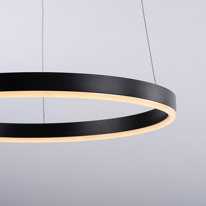 Just Light Ritus Led-hanglamp Ritus Zwart (20 W, Antraciet, Warm wit) | BAUHAUS