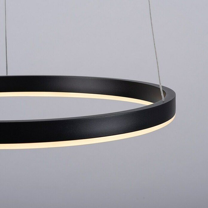Just Light Ritus Led-hanglamp Ritus Zwart (20 W, Antraciet, Warm wit) | BAUHAUS