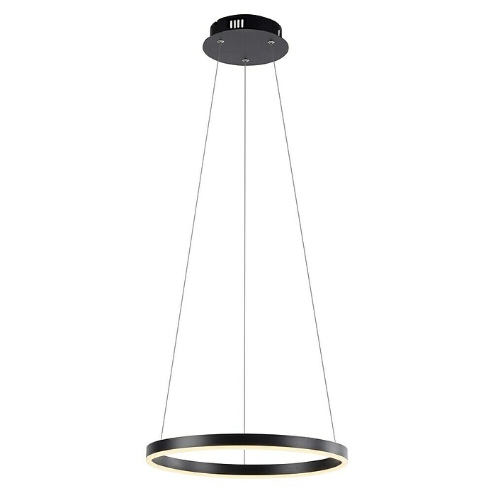 Just Light Ritus Led-hanglamp Ritus Zwart (20 W, Antraciet, Warm wit) | BAUHAUS