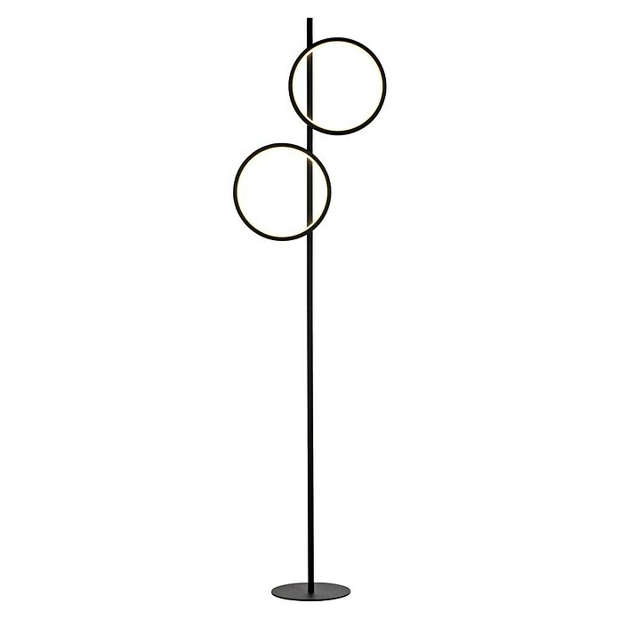 Just Light Ritus Lámpara de pie LED (Altura: 151 cm, Negro, Blanco cálido) | BAUHAUS