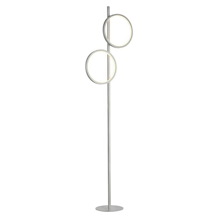 Just Light Ritus Lámpara de pie LED (Altura: 151 cm, Plata, Blanco cálido) | BAUHAUS