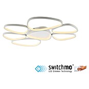 Just Light Led-plafondlamp (l x b x h: 920 x 700 x 65 mm, Wit, Warm wit) | BAUHAUS