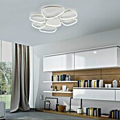 Just Light Led-plafondlamp (l x b x h: 920 x 700 x 65 mm, Wit, Warm wit) | BAUHAUS