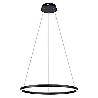 Just Light Led-hanglamp Ritus Zwart (Antraciet, Warm wit)