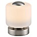 Just Light Led-tafellamp Bota Zilver/Wit 15,5cm 