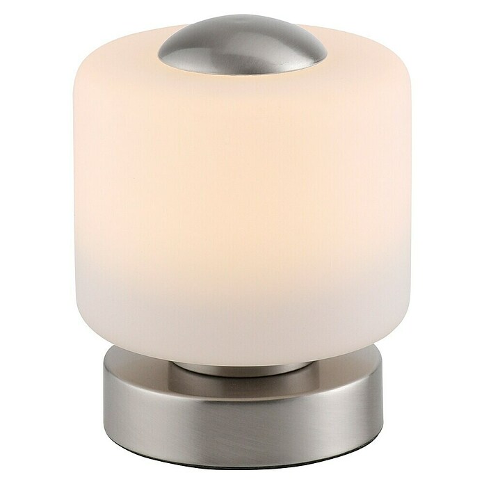 Just Light Led-tafellamp Bota Zilver/Wit 15,5cm (5 W, l x b x h: 12 x 12 x 15 cm, Wit, Warm wit) | BAUHAUS