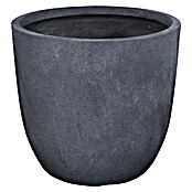 Mega Collections Pflanztopf rund Texas (Ø x H: 39 x 38 cm, Graphit) | BAUHAUS