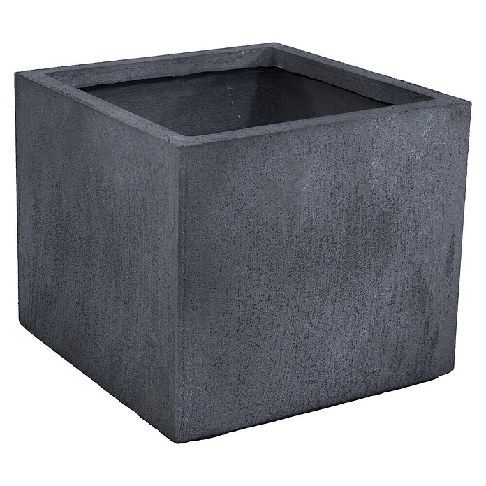 Mega Collections Pflanztopf Texas (L x B x H: 34 x 34 x 30 cm, Graphit) | BAUHAUS