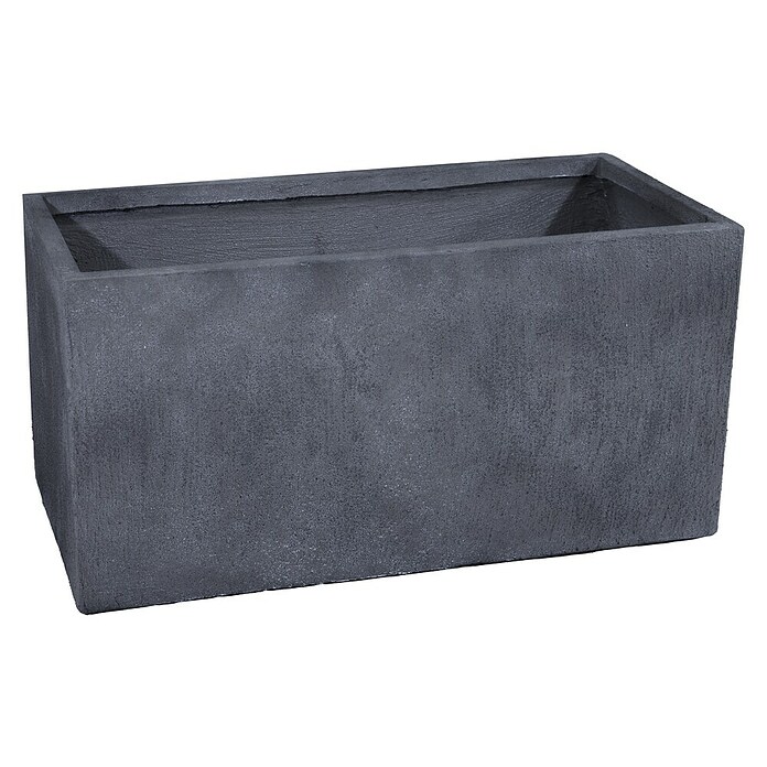 Mega Collections Pflanzkasten Texas (L x B x H: 80 x 40 x 40 cm, Graphit) | BAUHAUS