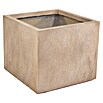 Mega Collections Pflanztopf Texas (L x B x H: 34 x 34 x 34 cm, Sand) | BAUHAUS