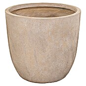 Mega Collections Pflanztopf rund Texas (Ø x H: 45 x 43 cm, Sand Wash) | BAUHAUS