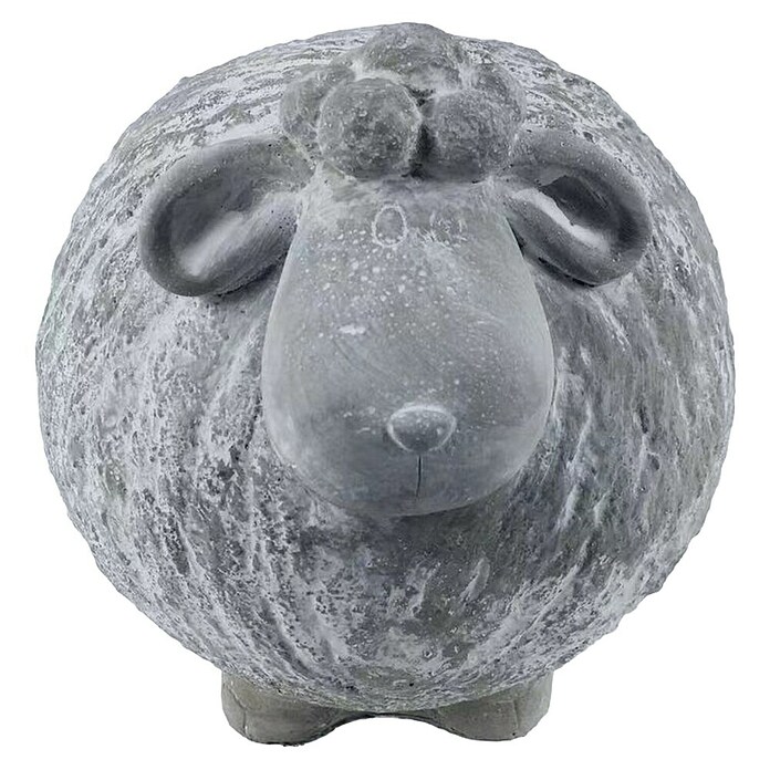 Mega Collections Gartendeko Schaf (Motiv: Schaf, L x B x H: 22 mm x 22 mm x 20 cm, Magnesia) | BAUHAUS