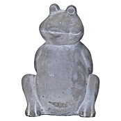 Mega Collections Gartendeko Frosch Easy (Motiv: Frosch Easy, L x B x H: 14,5 x 13 x 19,5 cm, Magnesia) | BAUHAUS
