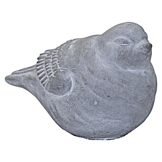 Mega Collections Gartendeko Spatz (Motiv: Spatz, L x B x H: 20 x 11 x 12 cm, Magnesia)
