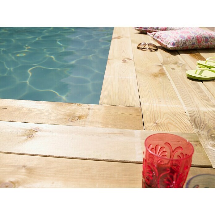 Forest-Style Tarima para terraza Diego (Tipo de madera: Pino)