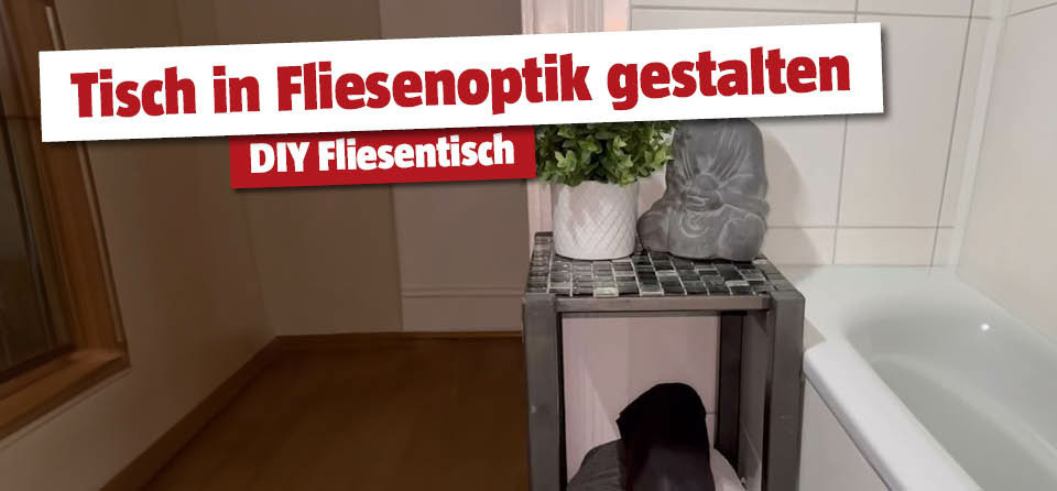 DIY Fliesentisch
