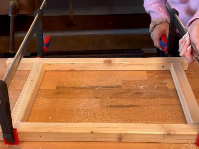 DIY Fliesentisch Schritt 2