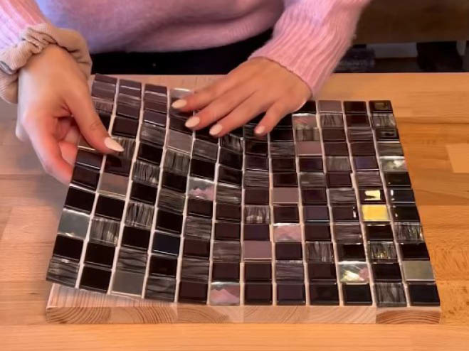 DIY Fliesentisch Schritt 3