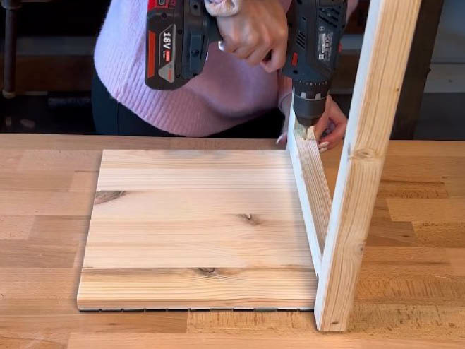 DIY Fliesentisch Schritt 4