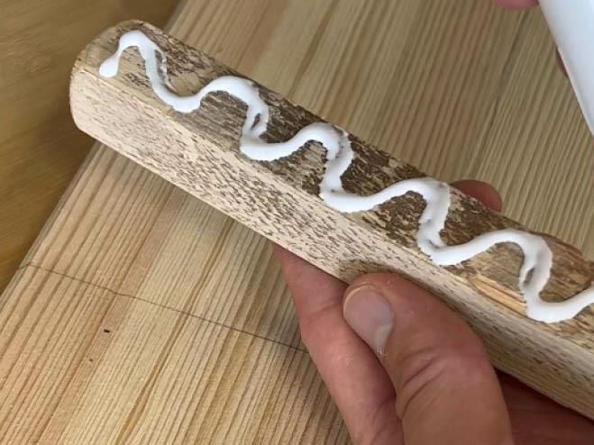 DIY Badewannenablage Schritt 2